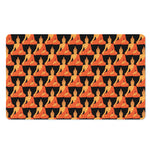 Gautama Buddha Pattern Print Polyester Doormat