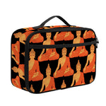 Gautama Buddha Pattern Print Portable Lunch Bag