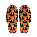 Gautama Buddha Pattern Print Slippers