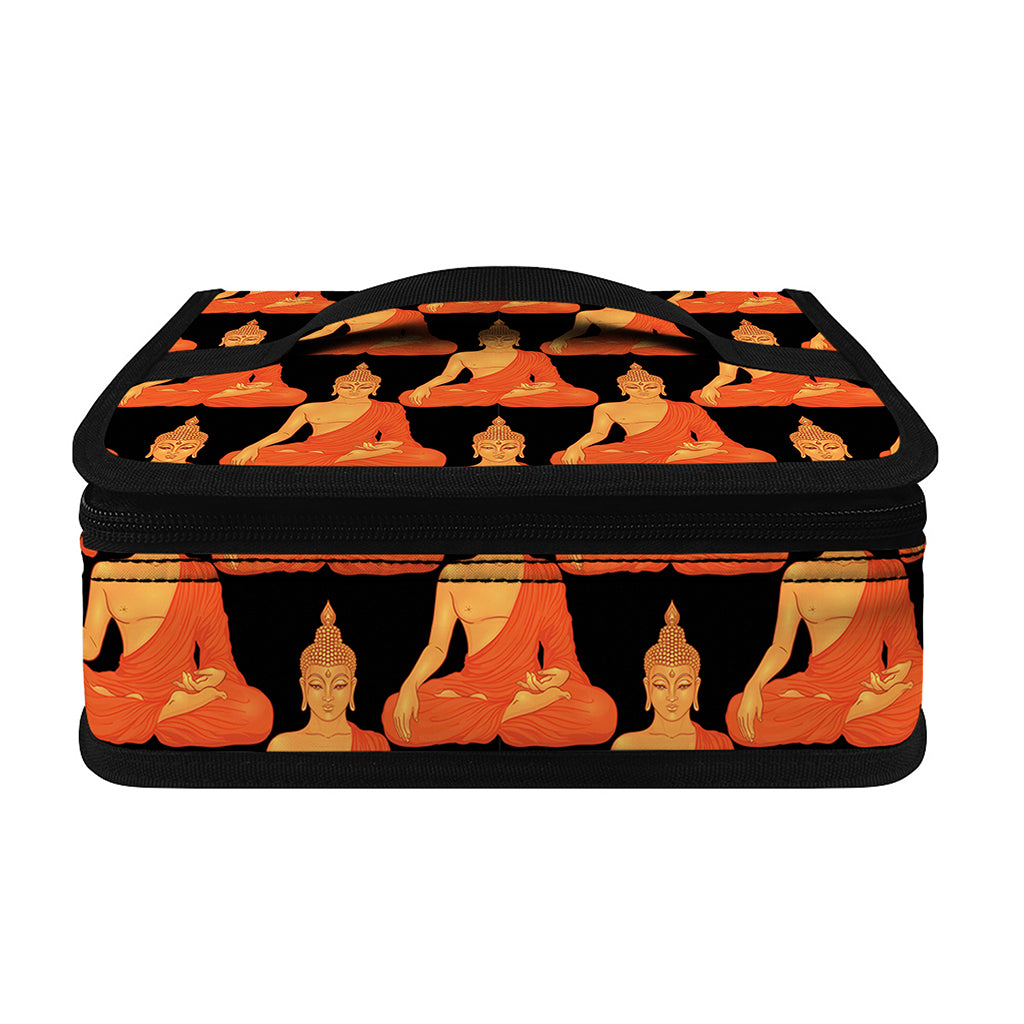 Gautama Buddha Pattern Print Small Lunch Bag