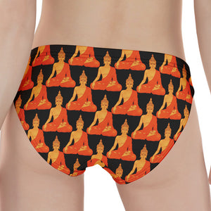 Gautama Buddha Pattern Print Women's Panties