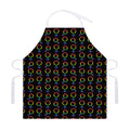 Gay Pride Gender Symbol Pattern Print Adjustable Apron
