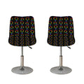 Gay Pride Gender Symbol Pattern Print Bar Stool Covers