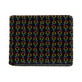 Gay Pride Gender Symbol Pattern Print Bifold Wallet
