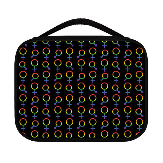 Gay Pride Gender Symbol Pattern Print Classic Bible Case
