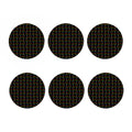 Gay Pride Gender Symbol Pattern Print Coaster Set