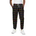 Gay Pride Gender Symbol Pattern Print Cotton Sweatpants