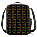Gay Pride Gender Symbol Pattern Print Crossbody Lunch Bag