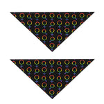 Gay Pride Gender Symbol Pattern Print Dog Bandana