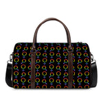 Gay Pride Gender Symbol Pattern Print Duffle Bag