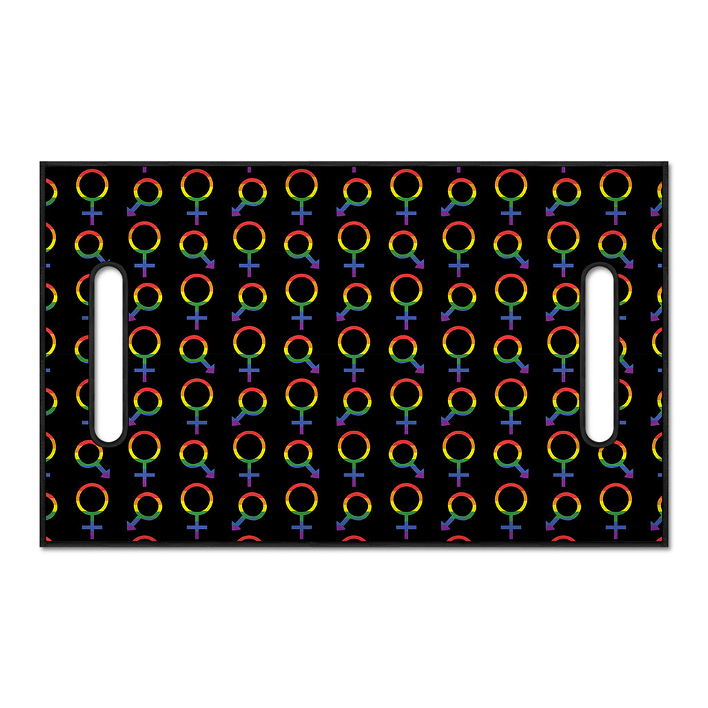 Gay Pride Gender Symbol Pattern Print Golf Cart Seat Cover