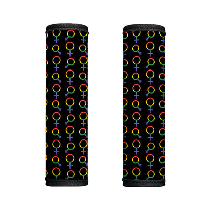 Gay Pride Gender Symbol Pattern Print Handle Covers