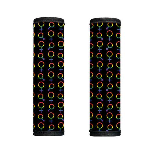 Gay Pride Gender Symbol Pattern Print Handle Covers