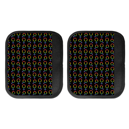 Gay Pride Gender Symbol Pattern Print Handle Covers