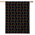 Gay Pride Gender Symbol Pattern Print House Flag