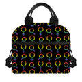 Gay Pride Gender Symbol Pattern Print Insulated Lunch Bag