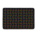 Gay Pride Gender Symbol Pattern Print Kitchen Mat