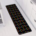 Gay Pride Gender Symbol Pattern Print Long Kitchen Mat