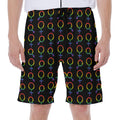 Gay Pride Gender Symbol Pattern Print Men's Beach Shorts
