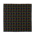 Gay Pride Gender Symbol Pattern Print Silk Bandana
