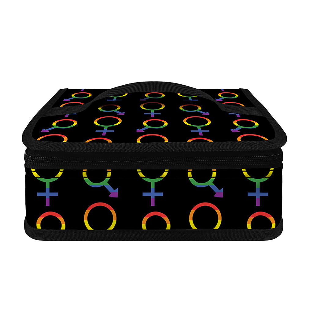 Gay Pride Gender Symbol Pattern Print Small Lunch Bag