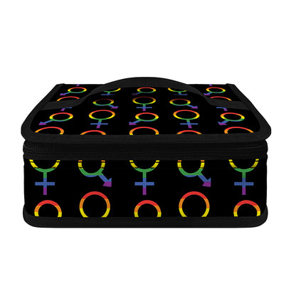 Gay Pride Gender Symbol Pattern Print Small Lunch Bag