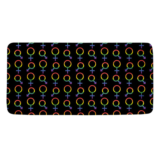 Gay Pride Gender Symbol Pattern Print Towel