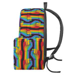 Gay Pride Hand Sign Pattern Print Backpack