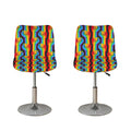Gay Pride Hand Sign Pattern Print Bar Stool Covers