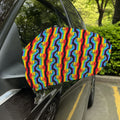 Gay Pride Hand Sign Pattern Print Car Side Mirror Covers