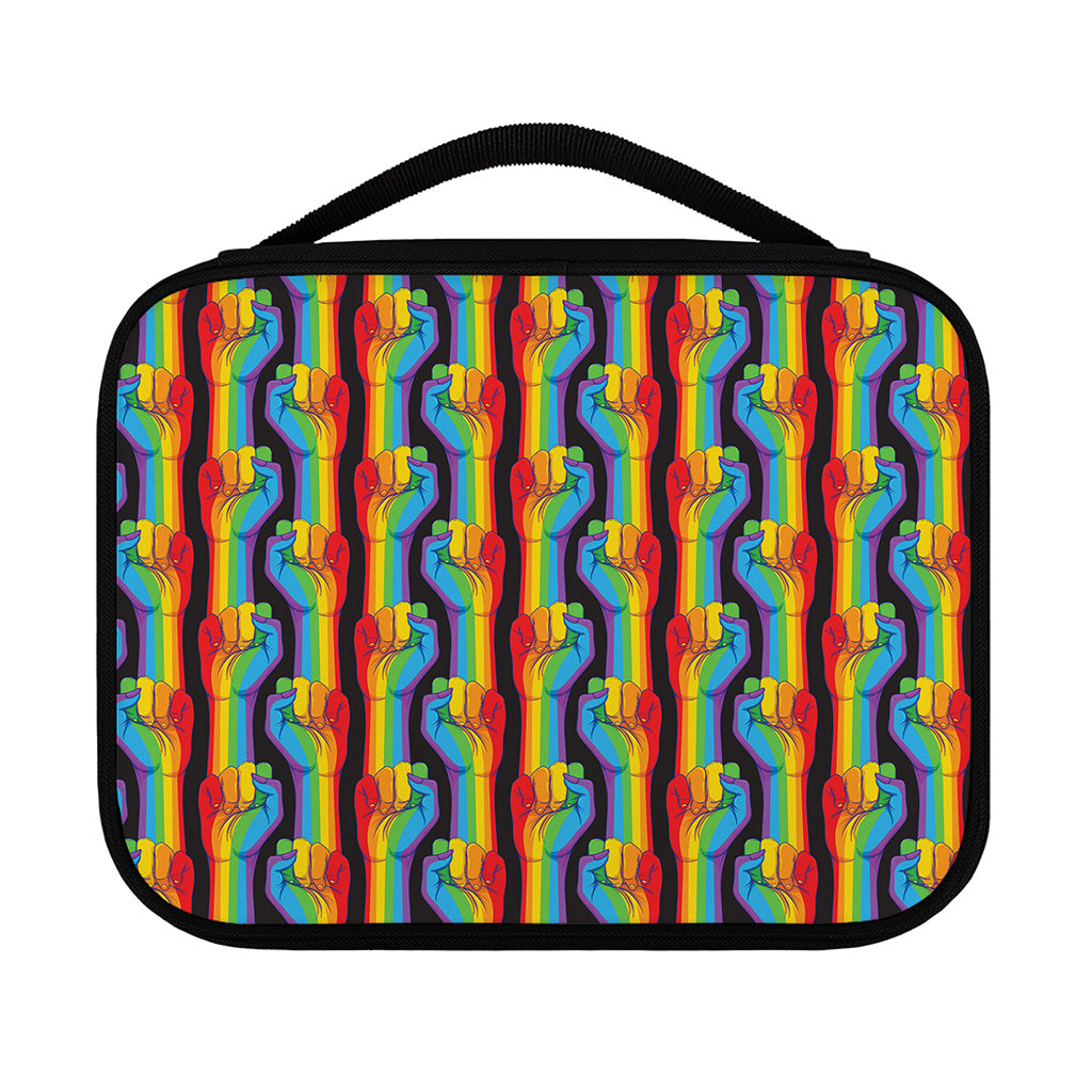 Gay Pride Hand Sign Pattern Print Classic Bible Case