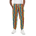 Gay Pride Hand Sign Pattern Print Cotton Sweatpants