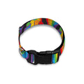 Gay Pride Hand Sign Pattern Print Dog Collar