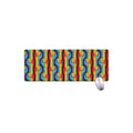 Gay Pride Hand Sign Pattern Print Extended Mouse Pad