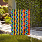 Gay Pride Hand Sign Pattern Print House Flag
