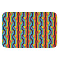 Gay Pride Hand Sign Pattern Print Indoor Door Mat