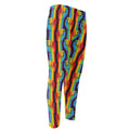 Gay Pride Hand Sign Pattern Print Men's Compression Pants