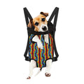 Gay Pride Hand Sign Pattern Print Pet Carrier Backpack