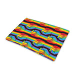 Gay Pride Hand Sign Pattern Print Pet Cooling Mat Cover