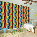 Gay Pride Hand Sign Pattern Print Wall Sticker