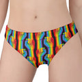 Gay Pride Hand Sign Pattern Print Women's Panties