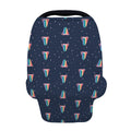 Gay Pride Tongue Pattern Print Baby Seat Cover
