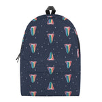 Gay Pride Tongue Pattern Print Backpack