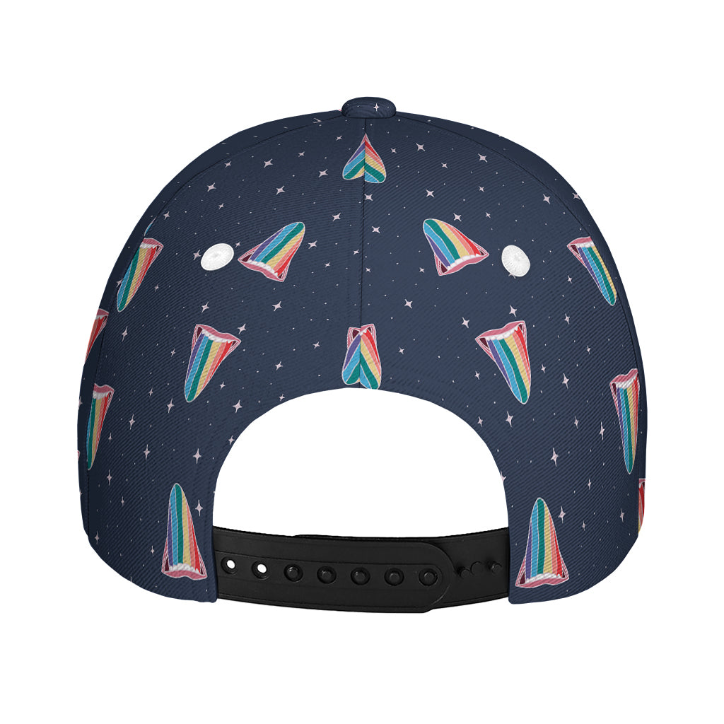 Gay Pride Tongue Pattern Print Baseball Cap
