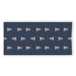 Gay Pride Tongue Pattern Print Beach Towel