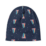 Gay Pride Tongue Pattern Print Beanie