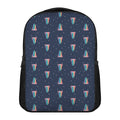 Gay Pride Tongue Pattern Print Casual Backpack