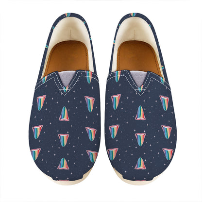 Gay Pride Tongue Pattern Print Casual Shoes