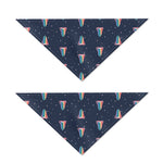 Gay Pride Tongue Pattern Print Dog Bandana