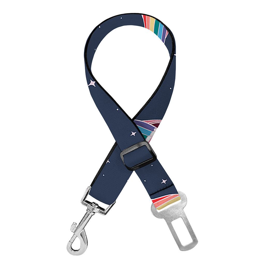 Gay Pride Tongue Pattern Print Dog Seat Belt